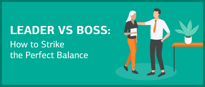 boss vs leader